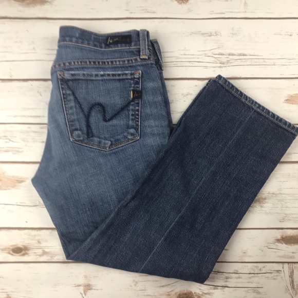 Citizens of Humanity Denim - Citizens Of Humanity Kelly Low Waist Crop, SZ 27